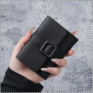 Handbag Metal Purse High-value Multifunction Hardware Short Section Solid Color Snap Button Store Cash