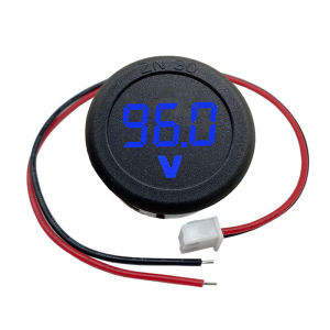 LEI LED Digital Display Circular Two-wire Voltmeter DC 5-100V DC Digital Voltmeter