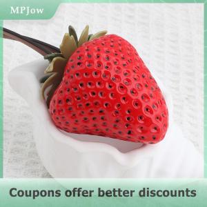 【MPJow】 Strawberry Charm Keychain Leather Bag Decoration Pendant Fashion High-end Bag Accessories