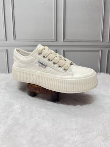 B320 IMPORT Sepatu Wanita Casual Hak Tebal Sneakers Korea Style Sekolah Kampus Ukuran 36-40