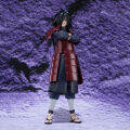 Toystoreshop 15cm Anime Naruto Shippuden Uchiha Madara SHF Collection Action Figure Toys  with Box for Kids Play Collectible. 