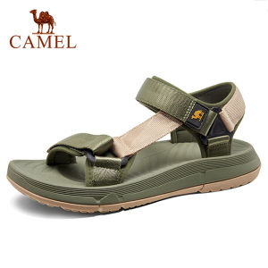 Cameljeans Mens Outdoor Sandals Quick-drying Breathable Light Non-slip Outer Wear Sports Beach Shoes