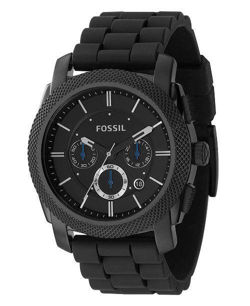 All black fossil discount watch