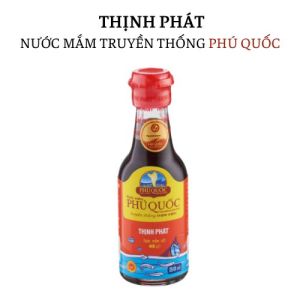 Nước mắm truyền thống Phú Quốc Thịnh Phát Phú Quý 50ml 43 độ Ngọc Bích 200ml 40 độ Hồng Ngọc 500ml 40 độ- chai thuỷ tinh