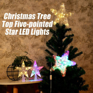 Taroball】ไฟ LED ตกแต่งต้นคริสต์มาสไฟประดับตกแต่งรูปดาวไฟนางฟ้าตกแต่งบ้านสินค้าใหม่ปี2021