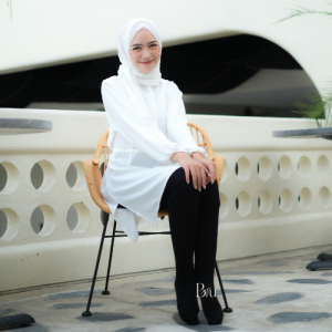 𝐁𝐈𝐈𝐔 Legging Wudhu Jempol Wanita Kaos Premium Polos Premium Adem