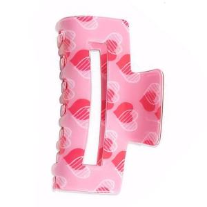 Valentines Day Hair Clip Large Hair Claw Clip Fashion Hair Adornment Holder Heart Barrettes Hair Styling Tool Ornaments