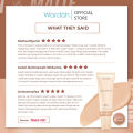 Wardah Paket Colorfit Matte Foundation SPF 30 PA+++15 g + Colorfit Velvet Powder Foundation SPF 20 PA+++ 22 g Make Up Dengan Hasil Matte dan Longlasting. 