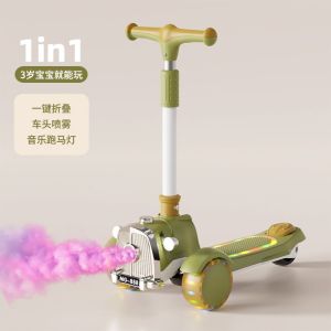Kids Scooter With Seat Kids Scooter Baby Scooter Riding Smooth Light Luge Preferred Quality Baby Scooter