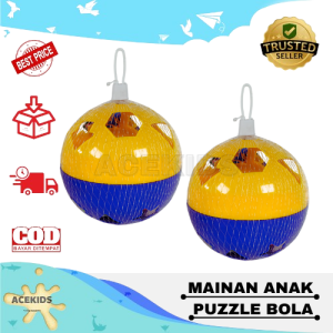 Mainan Anak Puzzle Bola Bongkar Pasang Menyusun Edukasi Acekids -M521