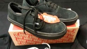 SEPATU V4NS AUTENTIC FULL SUEDE BLACK PREMIUM IMPORT SEPATU PRIA SEPATU WANITA SEPATU CASUAL SEPATU SNEAKERS