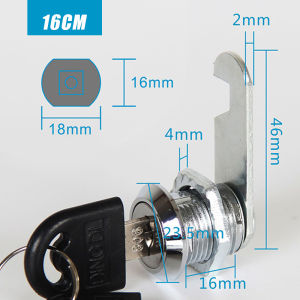 P PMC Ổ khóa tủ chén/hộp thư 16mm 20mm 25mm 30mm kèm 2 chìa khóaKhóa Tủ Trục Vuông Khóa Tủ Gỗ Khóa Tủ Sắt Khóa Tủ Hồ Sơ