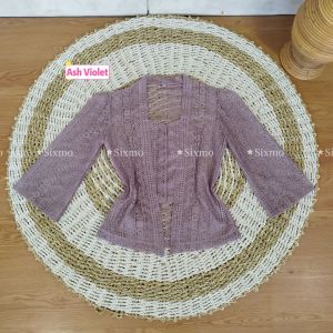 (HANYA KEBAYA) Baju Kebaya Brokat Lonceng Messy Bali Wisuda Modern Murah