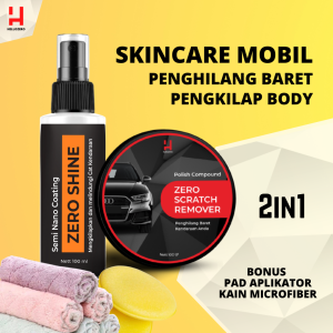 PENGHILANG BARET/GORESAN/LECET HALUS/KASAR BODY MOBIL/MOTOR - BODY COMPOUND POLES MOBIL - ZERO SCRATCH KEMASAN BARU