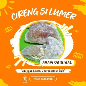 Cireng Isi Lumer Rasa Ayam Original (Besar) Khas Bandung Vaccum Packing Isi 6 Pcs