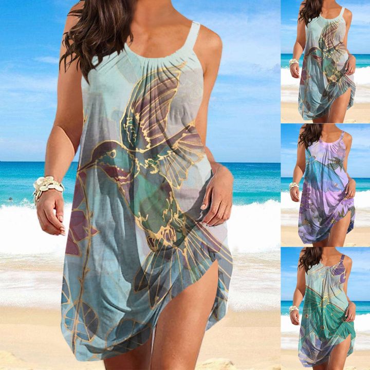 WHITE Sarong Print CHIFFON Wrap Hawaiian Swimsuit Coverup Skirt