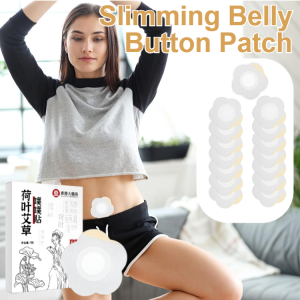 Herbal Belly Button Lotus Patch Herbal Belly Patch Slimming Acupuncture Patch Lotus Leaf Flower Waist And Belly