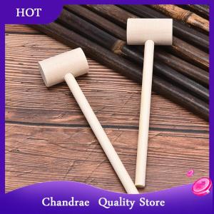 [Chandrae] 5 PCS Mini Wooden Hammer Ball Toy Hitting Replacement Wood Mallets Toy