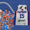 Team Pilipinas Basketball Jersey Philippines Sando Sports Wear Sleeveless Tank Top. 