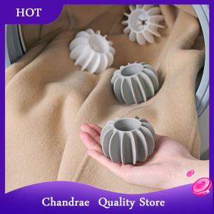 [Chandrae] 5PCS Reusable Silicone Laundry Ball Clothes Hair Cleaning Tools Pet Hair Remover Washing Machine Cat Hair Catcher Laundry Ball