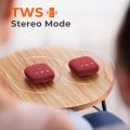 Tribit Stormbox Micro 2 Portable Speaker : Bluetooth 5.3 Deep Bass 90dB Loud Sound IP67 Waterproof Small Speaker Built-in Strap, 12H Playtime Long Battery Powerbank for Outdoor Camping Biking, 120ft Bluetooth Range TWS Pairing. 