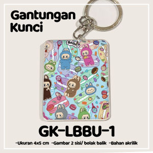 Gantungan kunci Labubu - Ganci karakter The Monsters
