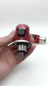 【Buy2Get4】 2025 Super Bright H4/HS1/H6/BA20D Hi/Lo Beam LED Headlight Bulbs with  & Cooling Fan