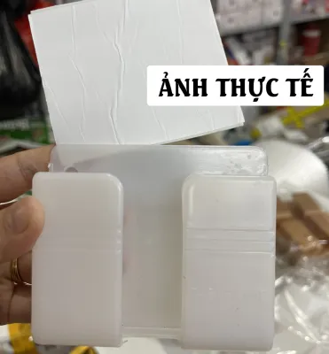 Kệ Dán Tường Để Remote- Giá Đỡ Sạc Điện Thoại Hộp Đỡ Dán Tường Chất Liệu Nhựa pp Cao Cấp Mẫu Mới Chịu Lực tốt Bền( GIÁ ĐỠ ĐIỆN THOẠI CHỮ U) Dieulinhshop