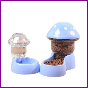1.8L Pet Feeder Automatic Cat Feeder Cat Food Dispenser Kitten Puppy Drinker Food Bowl Kucing