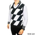 Vest Rompi Rajut - Kombinasi Warna. 
