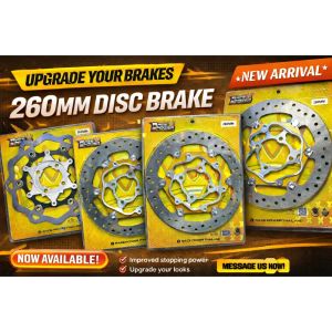 Z1 MOTO RACE POWER ROTOR DISC 260MM (4 HOLES)