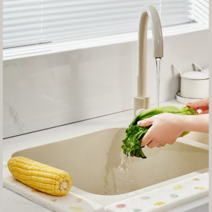 แถบห้องน้ำทำจากผ้าฝ้ายดูดซับ อ่างล้างหน้าเก็บน้ำเยื่อไม้สำลี