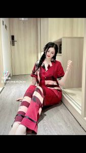 ❤️❤️ĐỒ BỘ MẶC NHÀ SIÊU XINH.Chất liệu MANGO loại 1 tay ngắn quần dài.From dưới 60kg