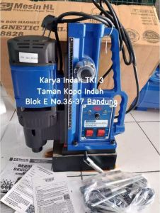 Bor Magnet Drill Mesin Bor Magnetic H&L HnL HL-8828S hl 8828 HL5528 28mm Bor Magnet 320rpm 28mm