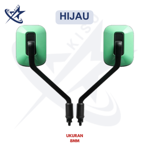 KISO Kaca Spion Kotak Universal Sepeda Listrik Model Terbaru Modifikasi Rear View Mirror E-bike