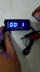 Voltmeter Suhu Jam 3in1 atau Ampere Aki Suhu Waktu 3in1