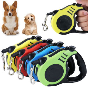 3 Meters 5 Meters Retractable Dog Leash Pet Leash Traction Rope Belt Automatic Flexible Leash For Small Medium Large Dog Product2026