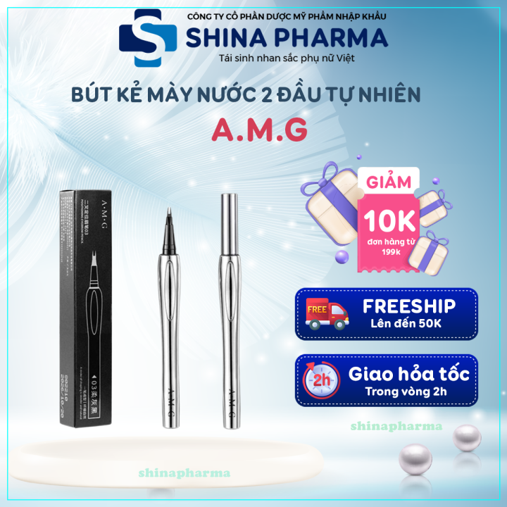 Bút Kẻ Mày 2 Đầu A.M.G – Kẻ Mày 2 Đầu A.M.G Định Hình Chân Mày Tự Nhiên ...