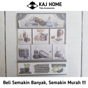 Lis Keramik Dinding Timbul Ukuran 8x25 cm Import 5