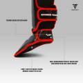 Shinguard Indofight Pelindung Kaki Muaythai Shin Guard Muay Thai Deker Muaythai Deker Muaythai Shinguard MMA GLH3. 
