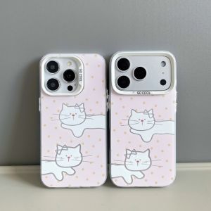For Redmi Note 9 10X 9 9S 10 Lite 10S 11SE 11S 11 12 13 14S 14 PRO MAX Casing Redmi 9 Prime 9A 9AT 9i 9C NFC 9T 10 10C 12 12C 13 13C 14C 15 15C A1 A2 A3X A3 PRO Creative Cat Couple IMD Hard Phone Case Cover CYK2782A