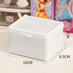 1PC Korean Blind Box Cards Storage Flip Box Plastic Photo Card Organizer Classification Flip Box