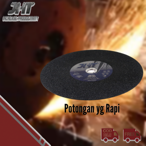 JHT Batu Grinda Potong 14" / METAL CUT-OFF 355x3x25.4mm 3pcs/paket Batu Grinda Potong