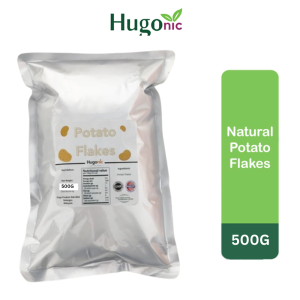 INSTANT POTATO FLAKES | DIRECT COOK FOR MASHED POTATO SNACK & MEALS 500G/ 1KG 特级纯土豆粉马铃薯雪粉纯天然有机