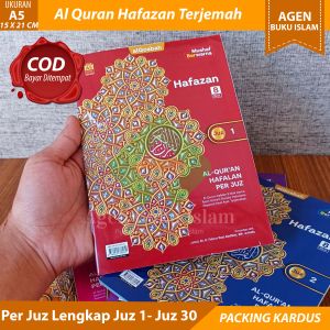 Al Quran Hafalan Hafazan 8 Blok Per Juz A5 Terjemah Mushaf Terjemah Bisa COD Bayar di Tempat