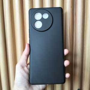 Case Vivo V30e Casing Premium Slim Exellent Softcase Black Matte