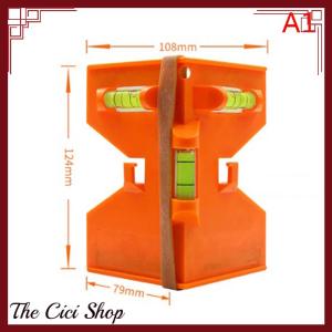 [The Cici Shop] Foldable Cylinder Level High-Precision Pipeline Spirit Bubble Level for Pipe
