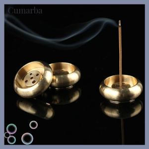 [Cumarba] 1pcs High Quality 5 Holes Mini Brass Incense Incense Sticks Censer Stand Holder Home Decor