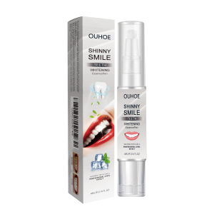 OUHOE Teeth Whitening Pen Professional Pemutih Gigi Instant Teeth Whitening Pen Oral Care Remove Stains Cleaning Tools (4ml)