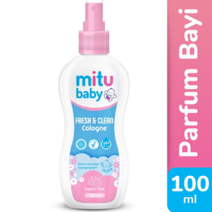 MITU Baby Cologne Spray Fresh and Clean 50ml 100ml murah terbaru promo